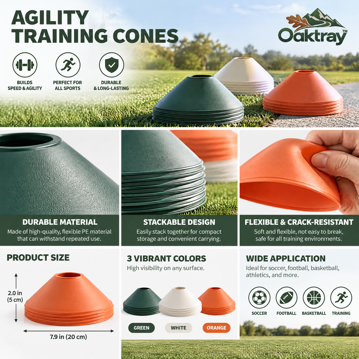 Agility Training Cones