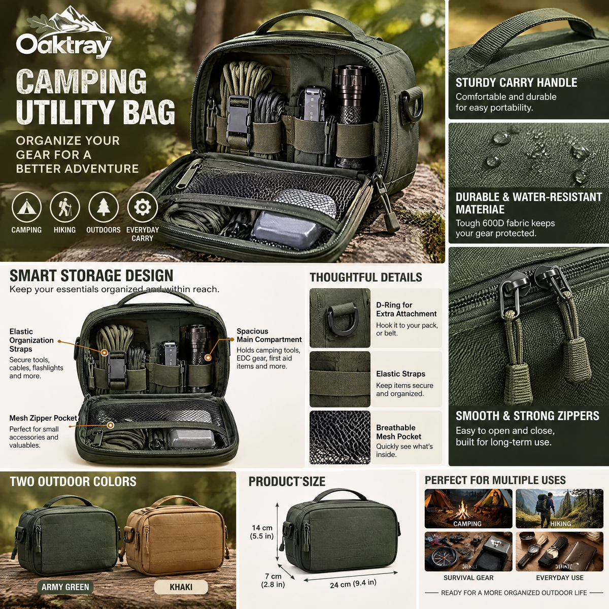 Camping Utility Bag